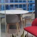 ABCAM - Metropolis Tower | Product Seen: [Domain Side Chair & Sintered x Ohio Dining Table - Dia1200]